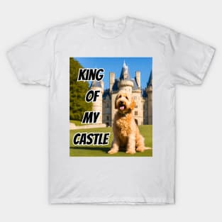 King of My Castle Goldendoodle T-Shirt